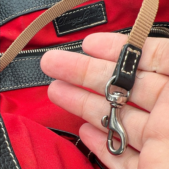 Dooney & Bourke Black Pebbled Leather Tote - Picture 10 of 15